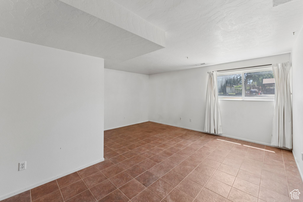 Empty room with baseboards