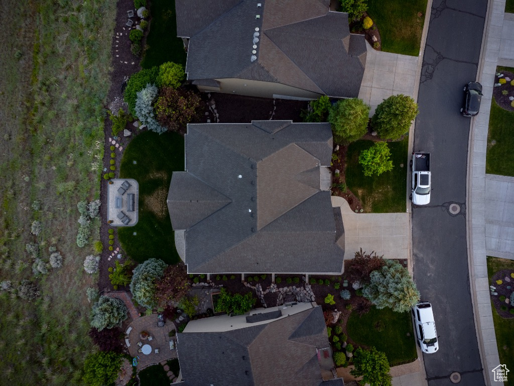 Aerial view of property's location