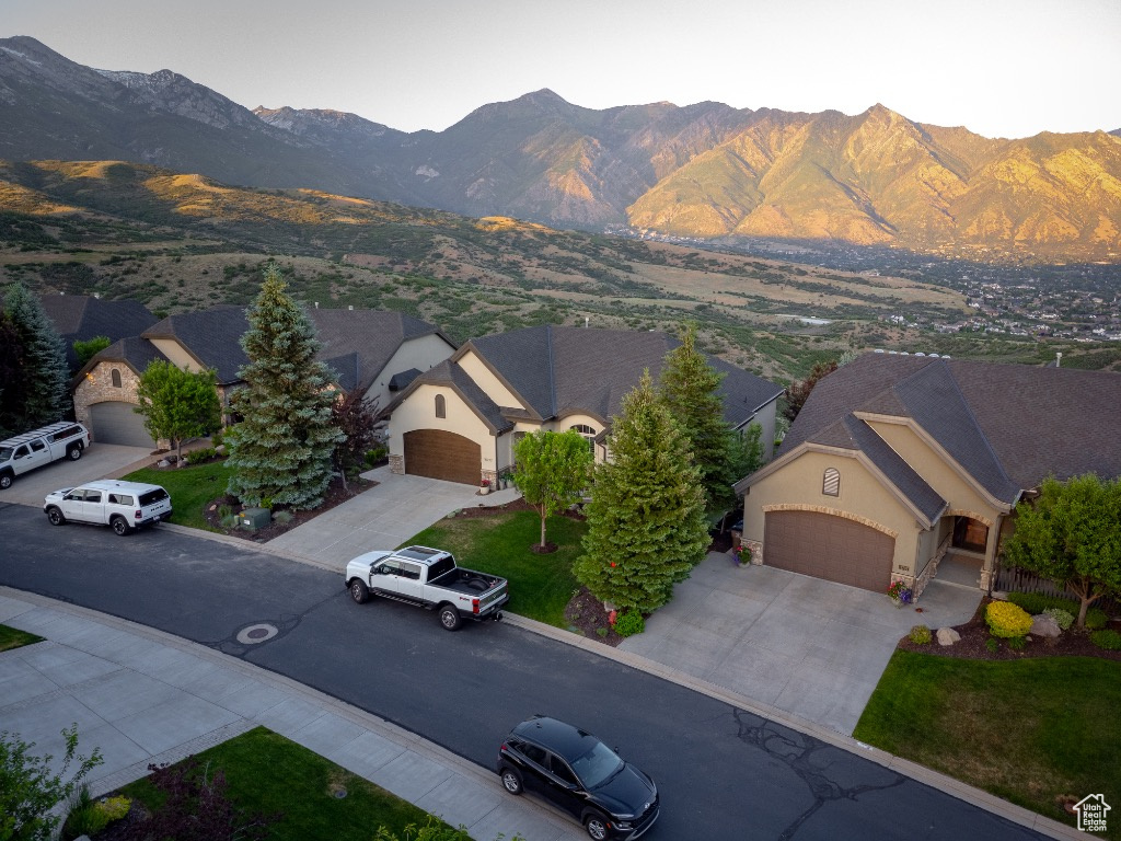 View of mountain backdrop