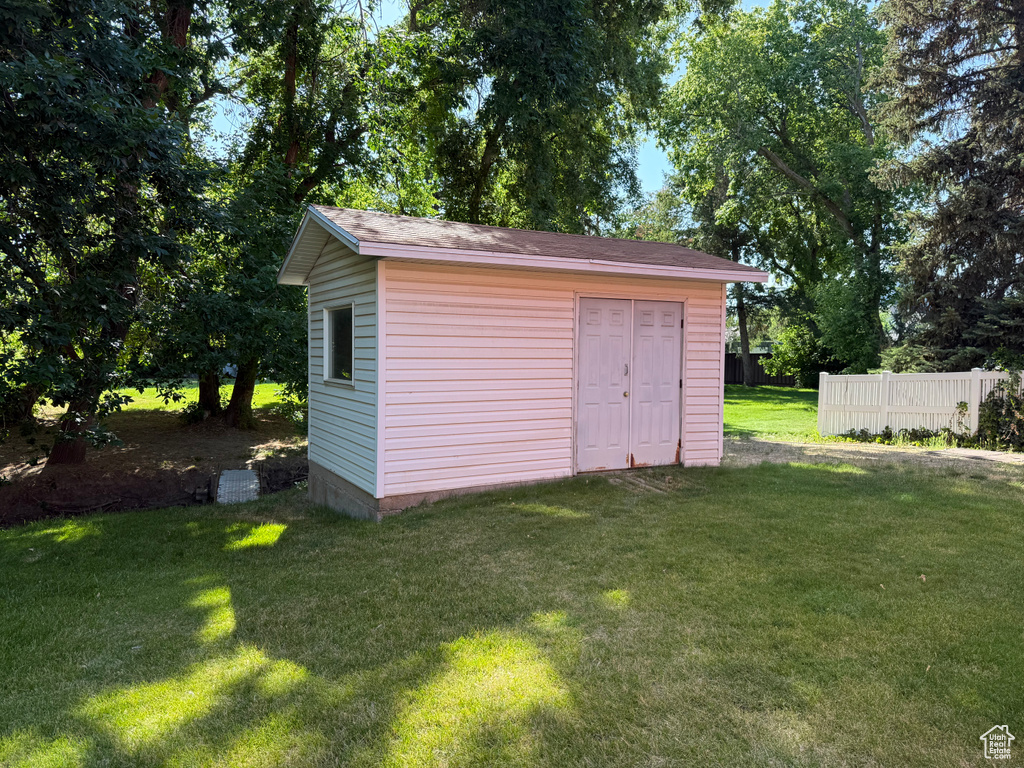 View of shed