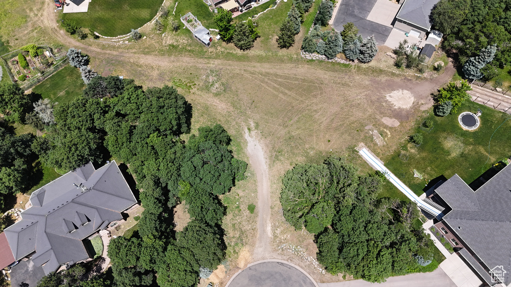 Aerial view of property and surrounding area