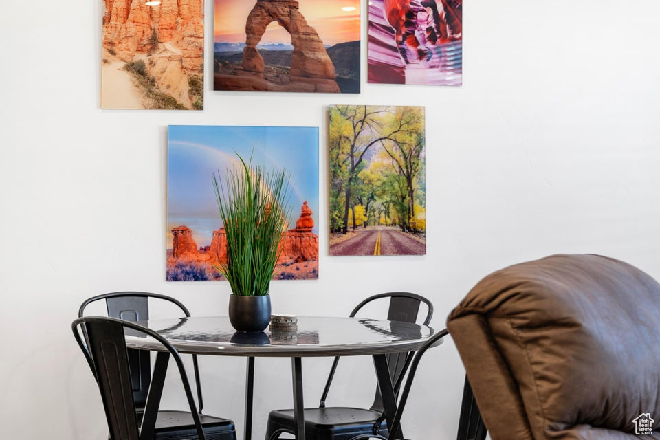 View of dining area