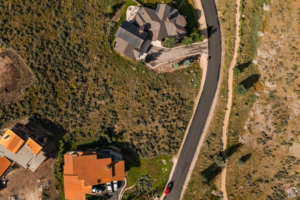 Aerial view of property and surrounding area