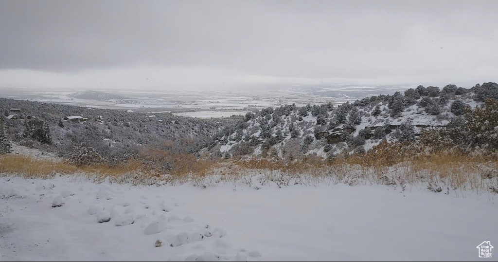 View of mountain backdrop