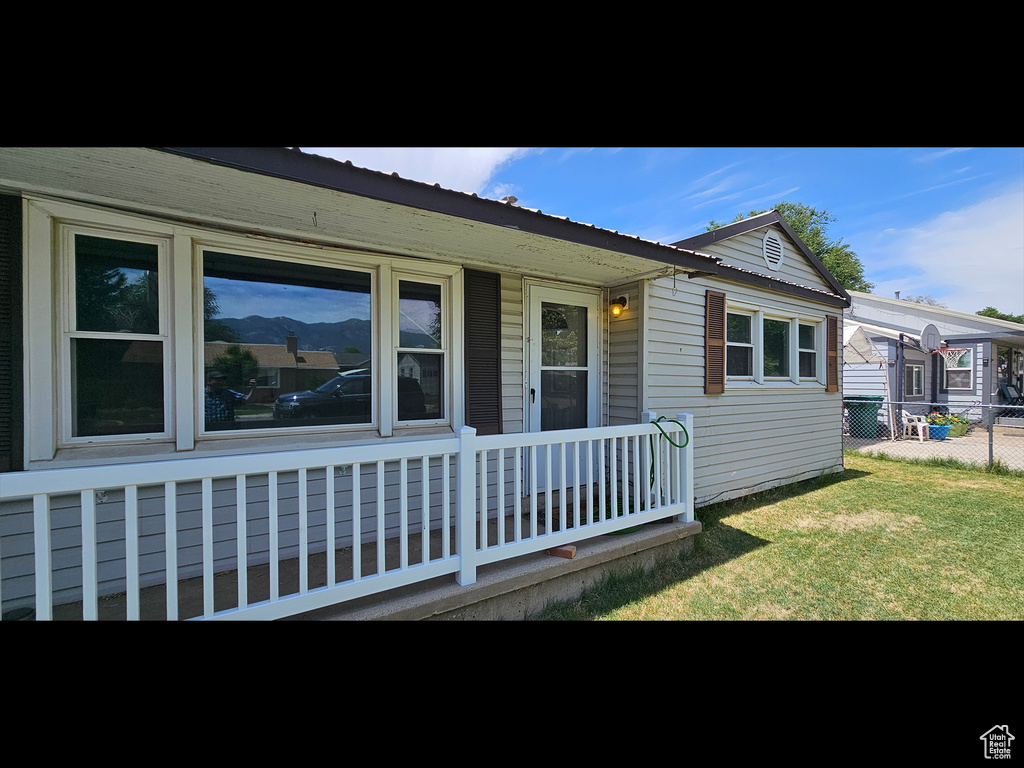 View of front of house