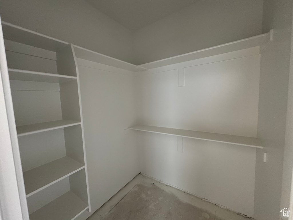 View of spacious closet