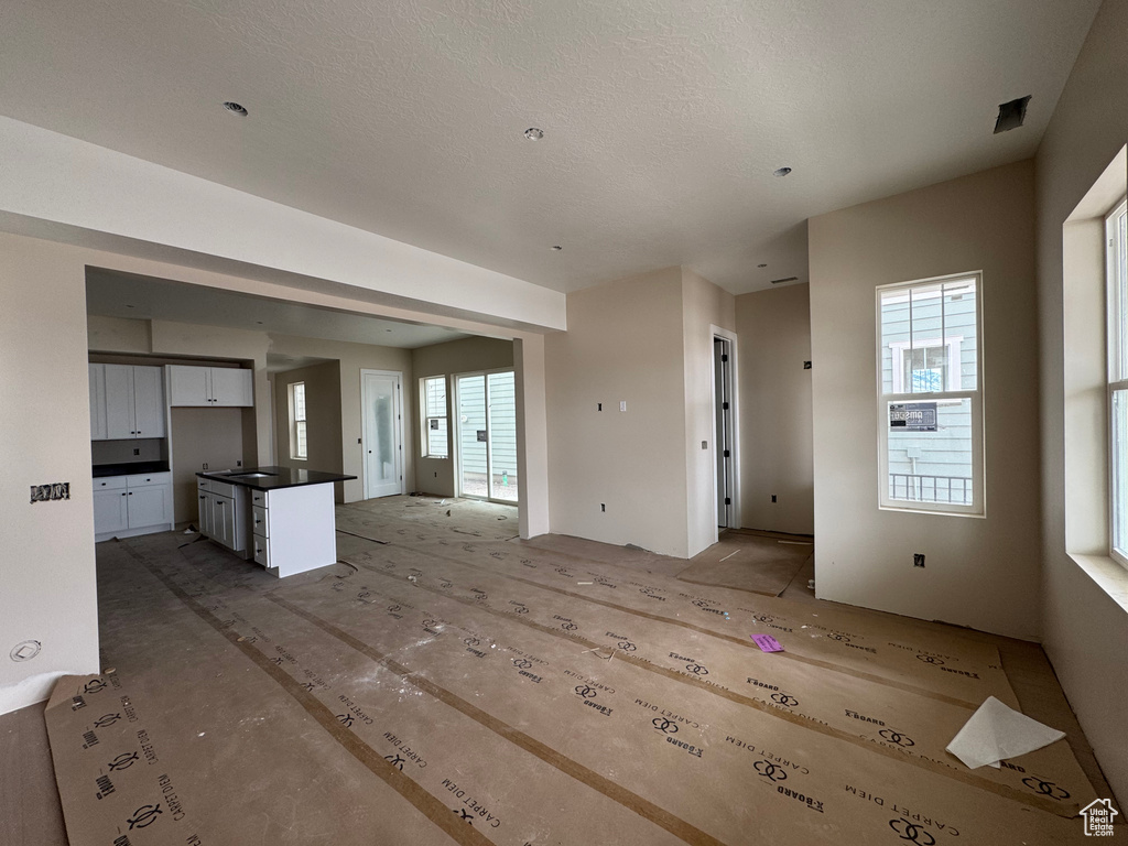 View of unfurnished living room