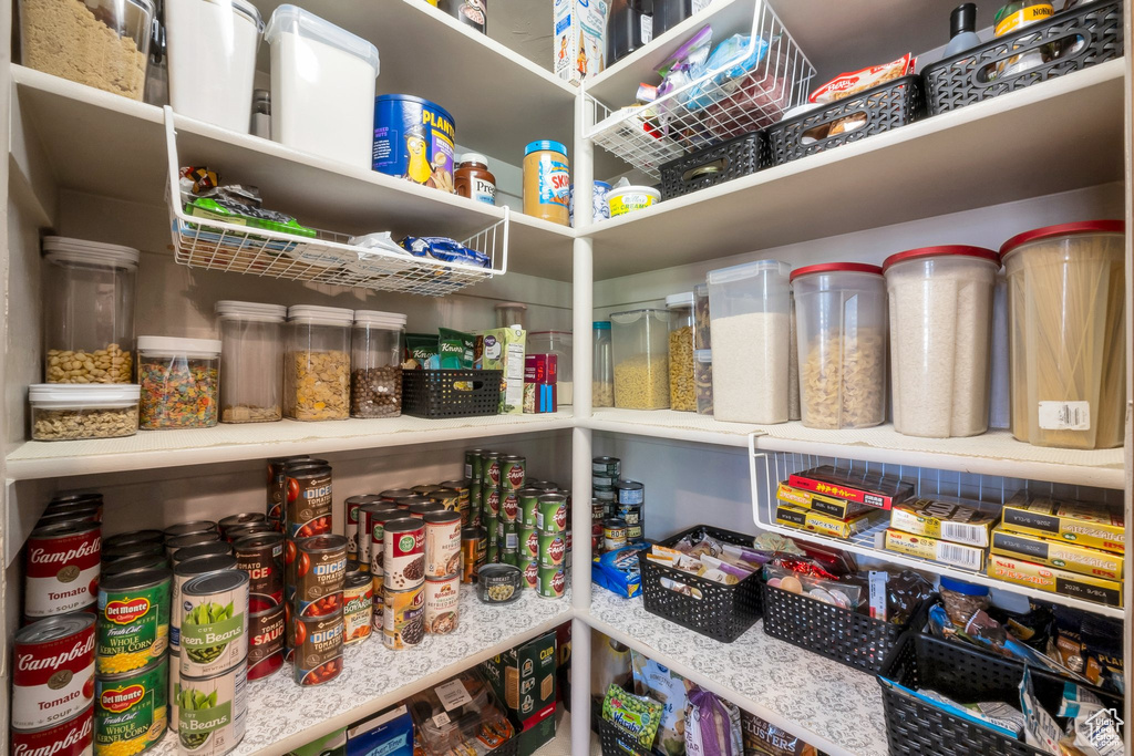 View of pantry