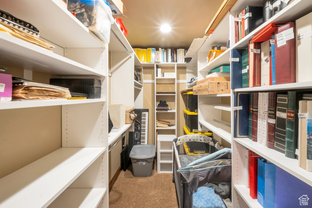 View of storage area