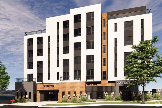 View of apartment building / complex