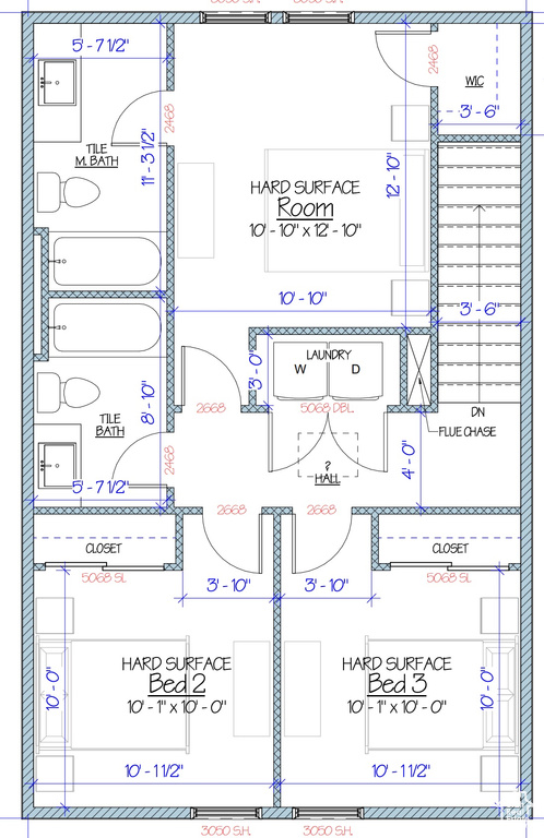 View of room layout