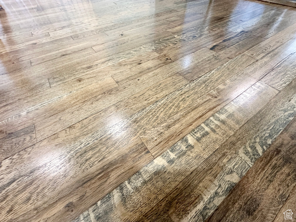 Detailed view of parquet floors