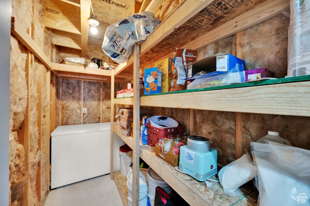 View of storage area