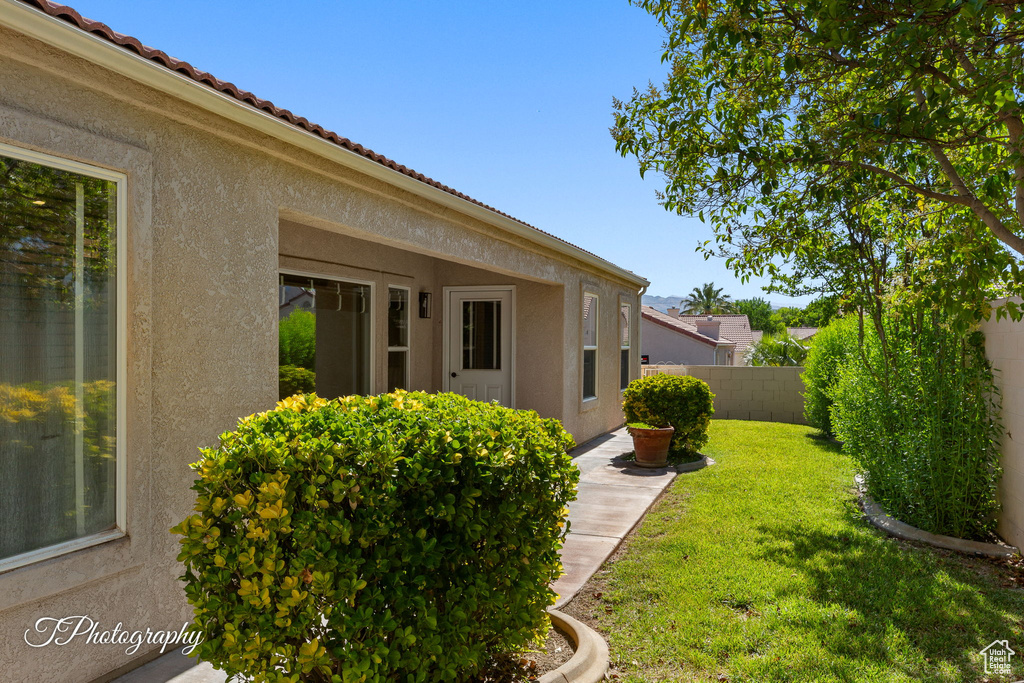 View of yard