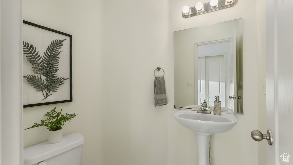 Bathroom with toilet