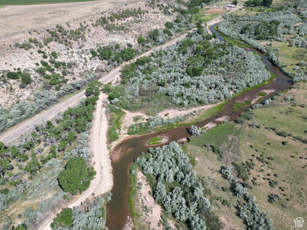 Aerial view of property\'s location featuring rural landscape