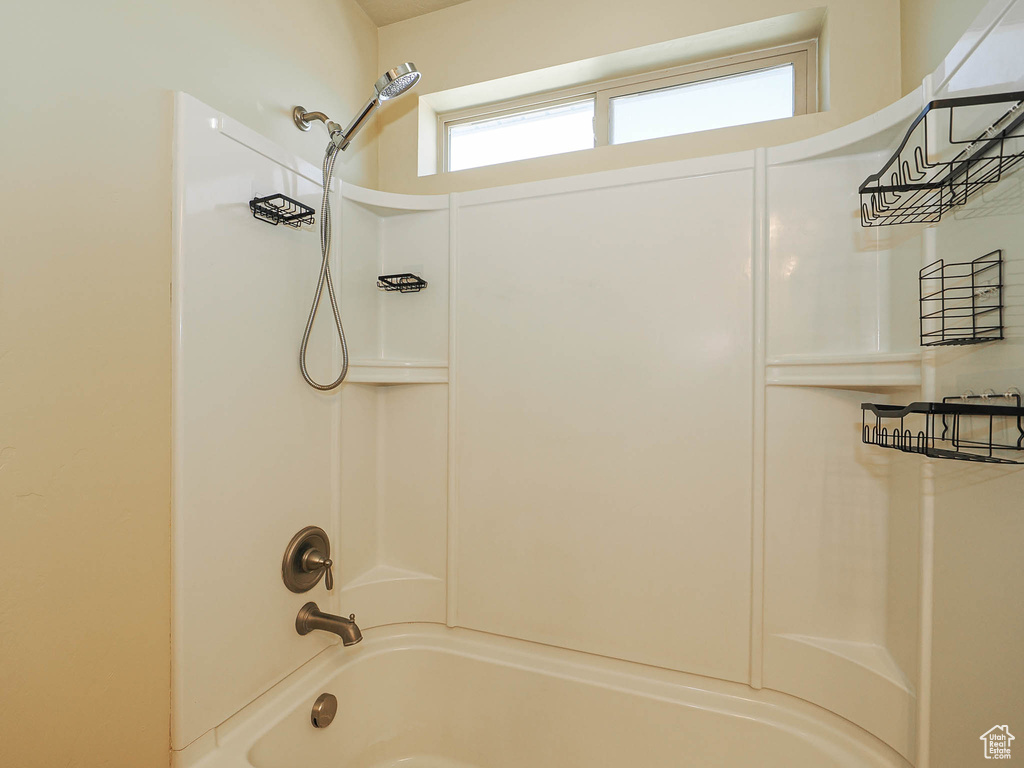 Full bath with  shower combination