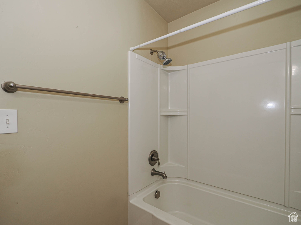 Full bathroom featuring tub / shower combination