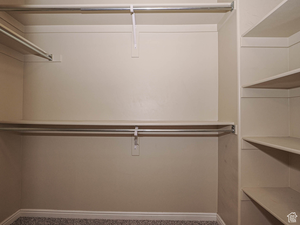 View of spacious closet
