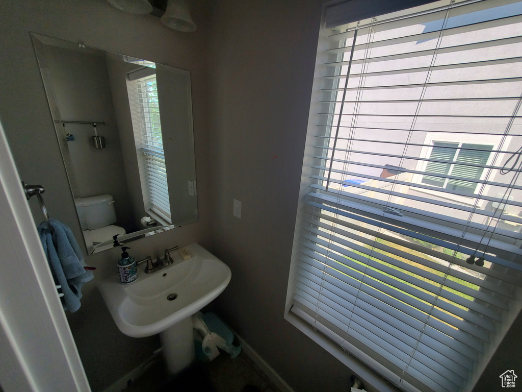 View of bathroom