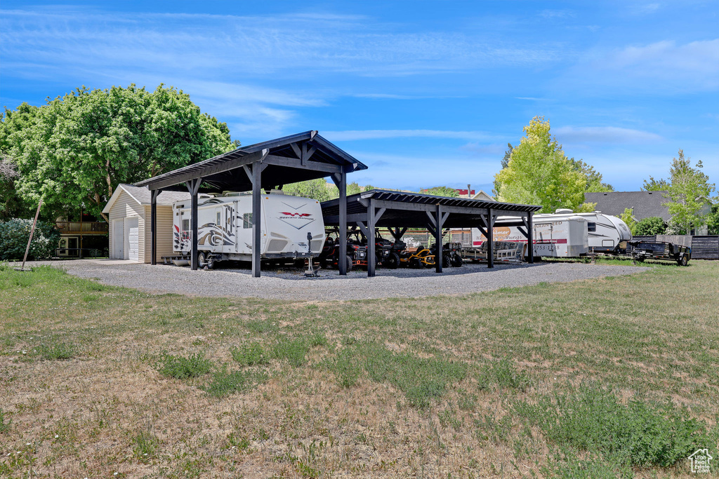 View of car parking