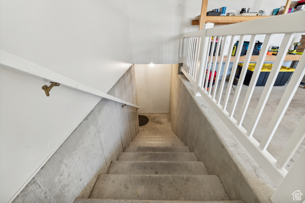 View of staircase
