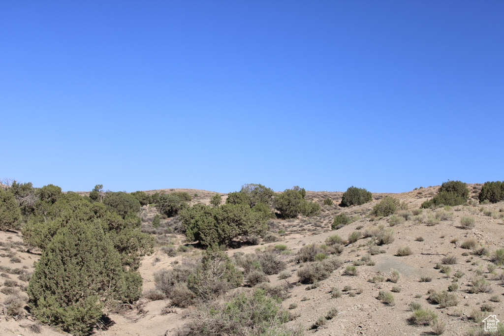 View of undeveloped land featuring a desert landscape