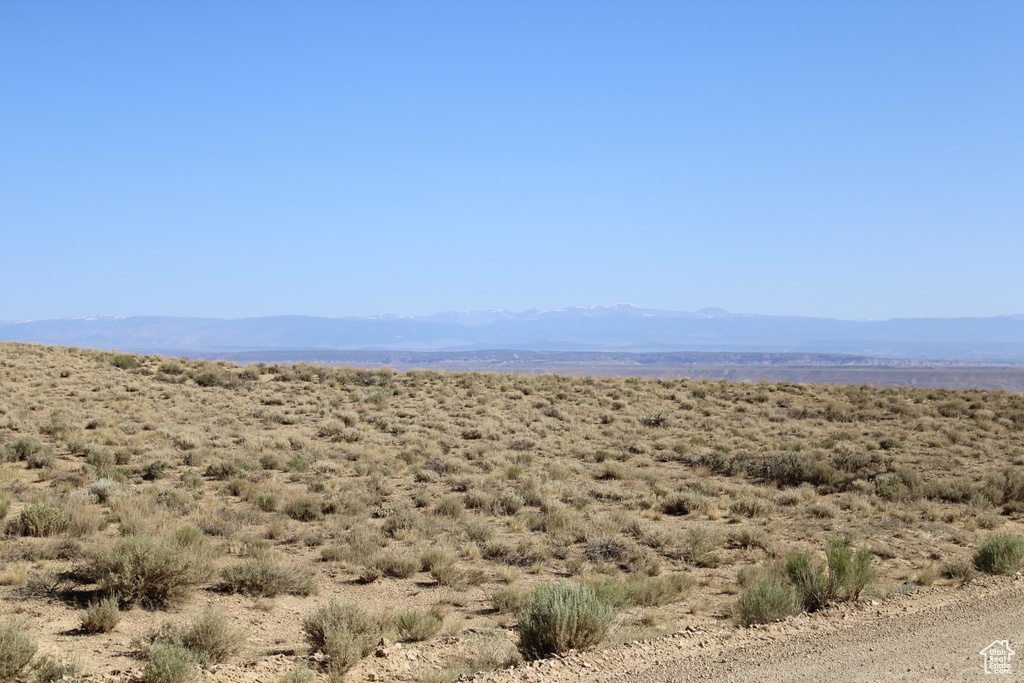 View of mountain backdrop