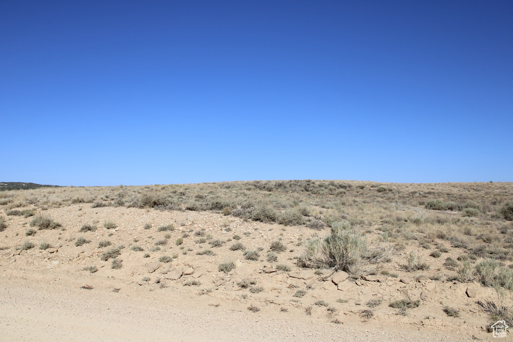 View of nature with a desert landscape