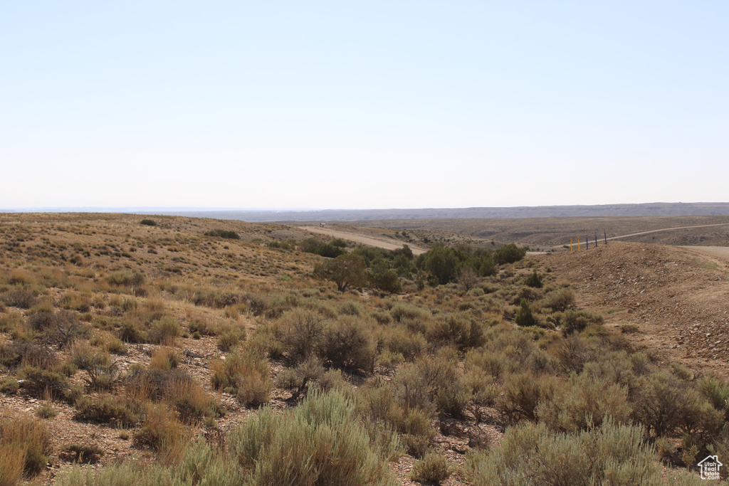 View of undeveloped land