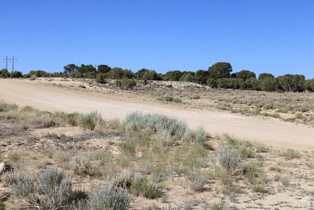View of undeveloped land featuring rural landscape
