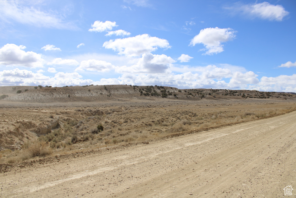 View of nature featuring a desert landscape