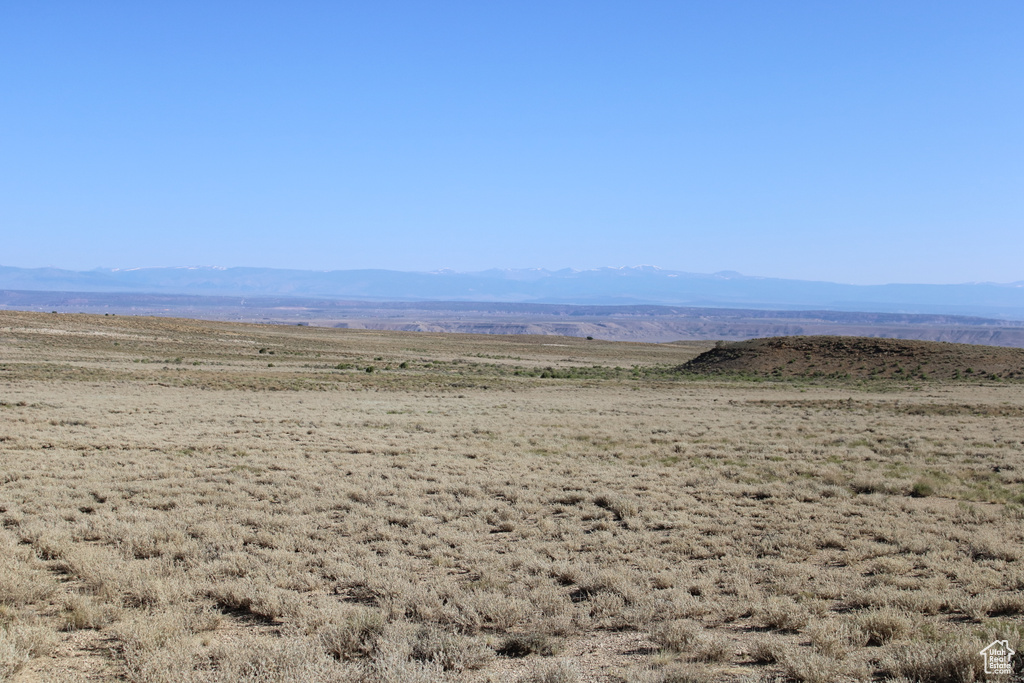 View of mountain background
