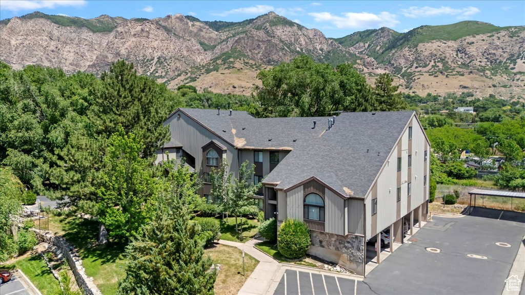 View of mountain backdrop