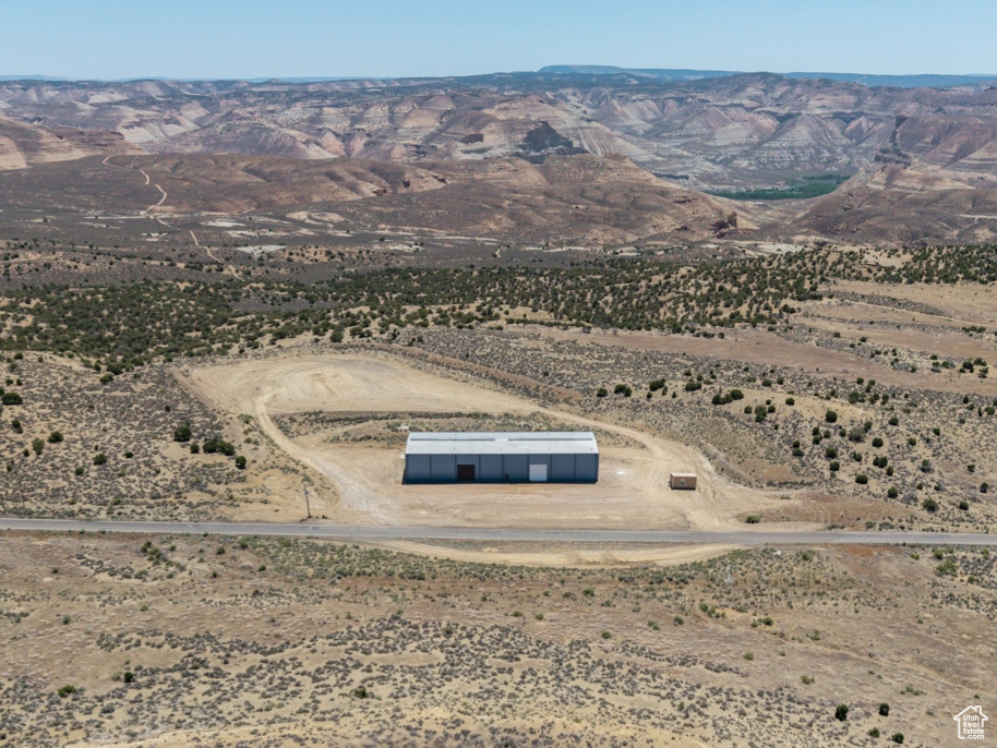 View of rural area featuring a desert landscape