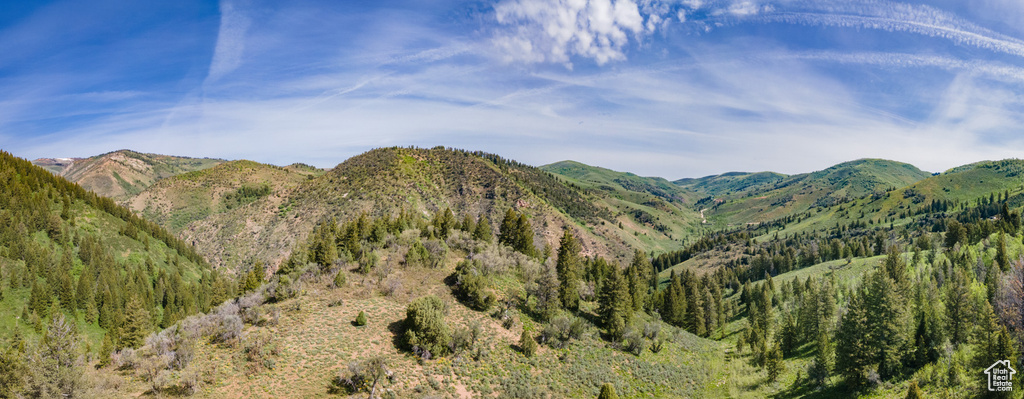 View of mountain backdrop