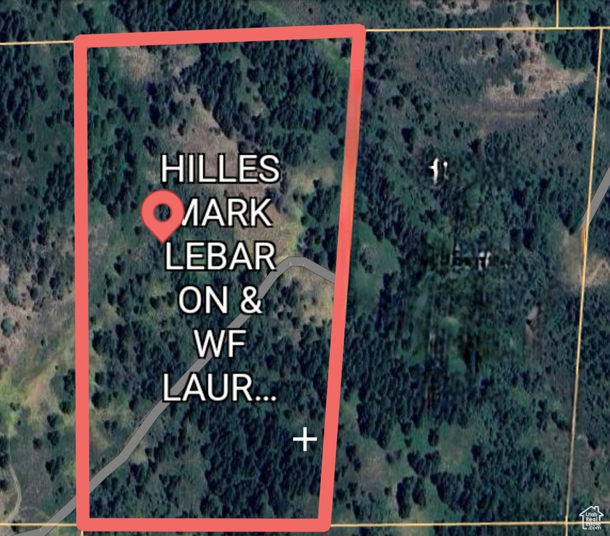 Map / location with property boundaries highlighted