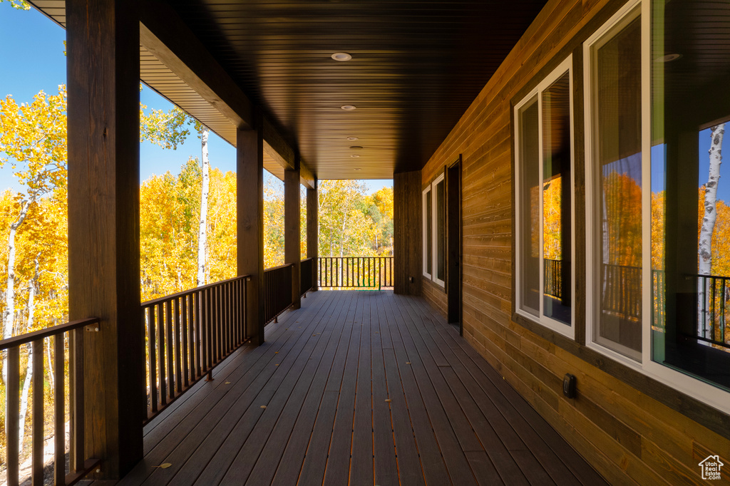 View of porch