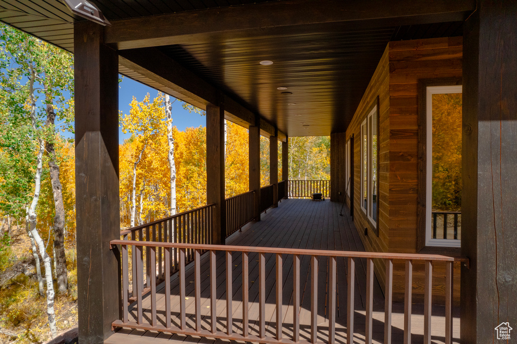 View of porch