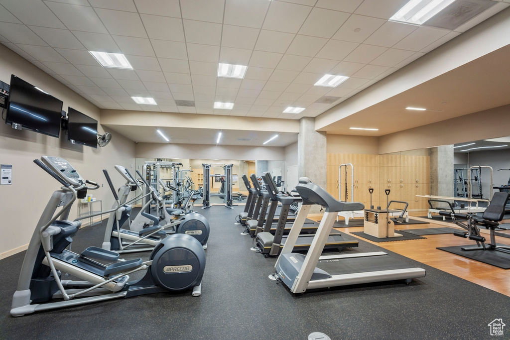 View of gym