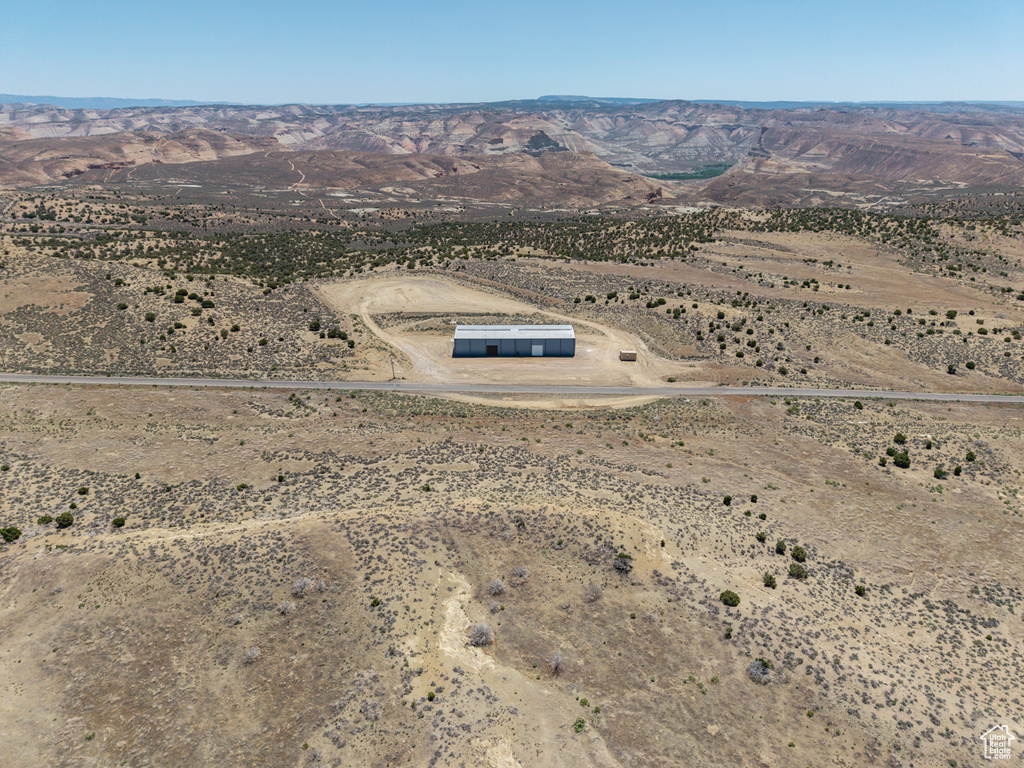 View of rural area featuring a desert landscape