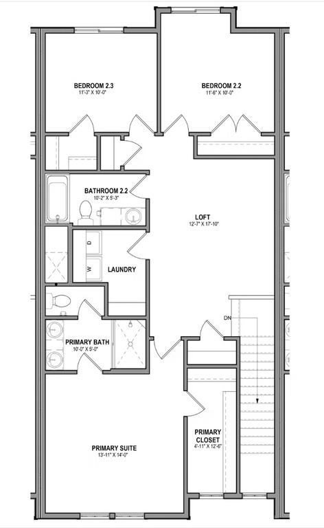 View of home floor plan