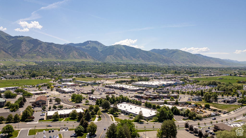 Drone / aerial view of mountains
