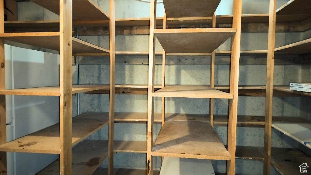 View of storage room