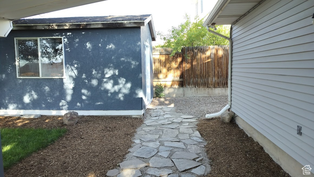 View of side of home