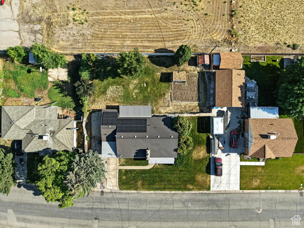 Aerial overview of property's location