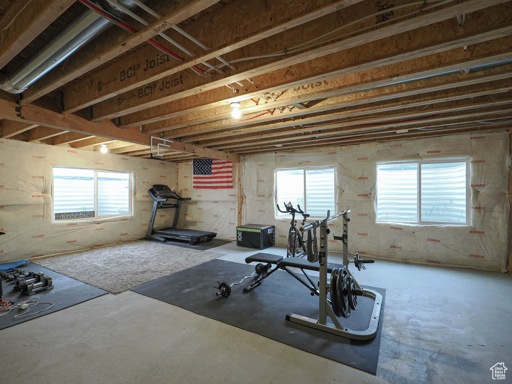 View of exercise room