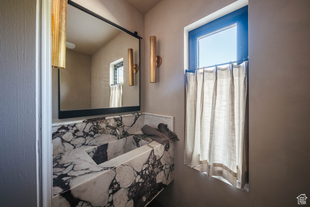Bathroom featuring plenty of natural light