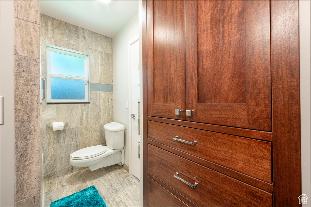 Bathroom with toilet