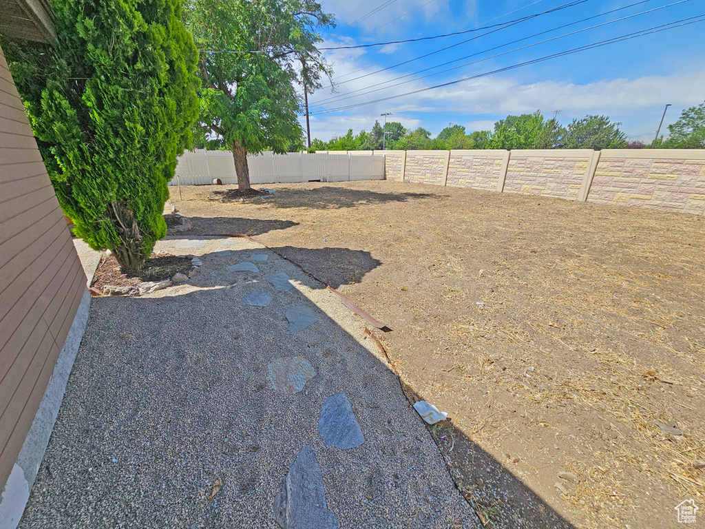 View of yard